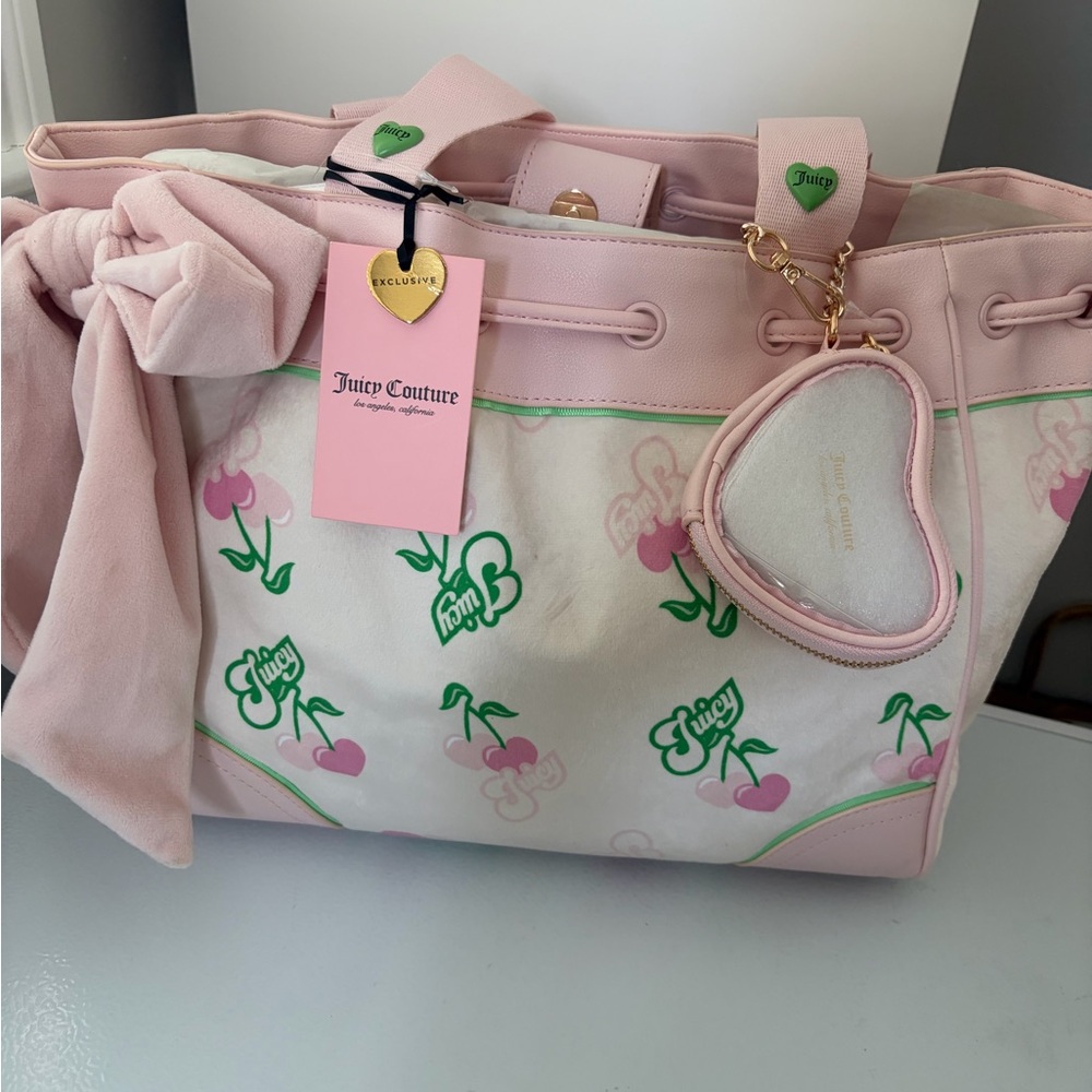 Juicy Couture Retro Cherry Tote